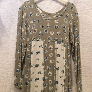 Anna-Bella Designs floral maxi dress